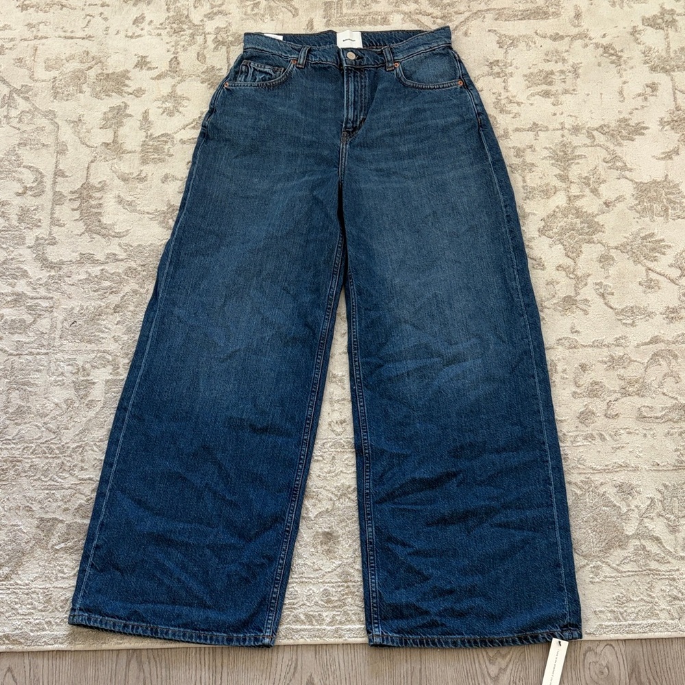 Reformation Rui Lived-In Wide Leg Baggy Jeans